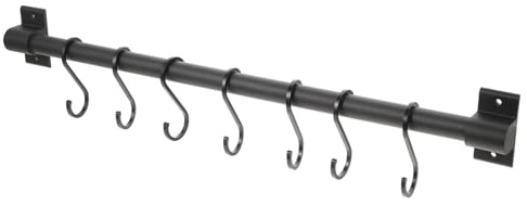 Hemobllo Estante De Cocina Montado La Pared Ganchos para Utensilios Organizador Multifunción para Colgar Cucharas y Tazas Debajo del Gabinete Espacios Pequeños