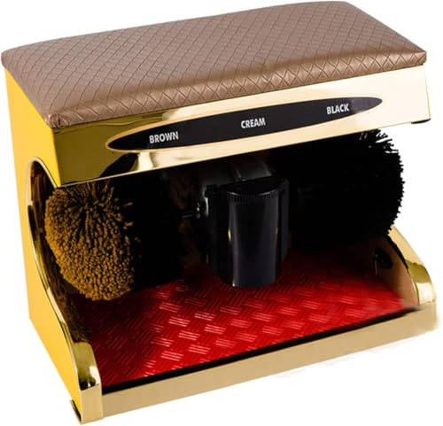 Automatic Shoe Polisher - Electric Cleaning Machine with Brush for Home and Office Use