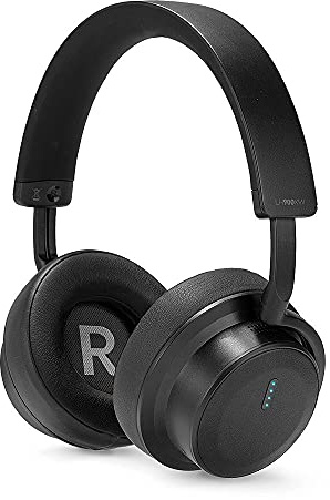 LINDY 73203 LH900XW - Kabelloser Kopfhörer mit Active Noise Cancelling Schwarz On Ear