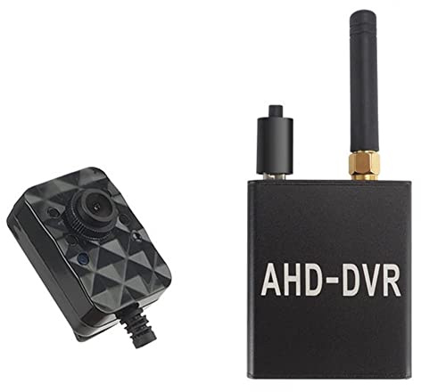 Lckiioy Videocamera grandangolare 1080P AHD Notturna 4G Sim DVR Sorveglianza Mini di Videocamera Video