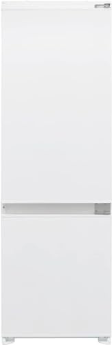 Integrated 55cm Frost Free Fridge Freezer, 242 Litre, 4 Adjustable Glass Shelves, 3 Clear Freezer Drawers, White