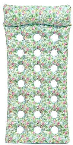 Shurzzesj Poolschwimmer für Erwachsene,Schwimmkörper für Poolliegen | Wasserliege Pool Floatie, PVC-Schwimmbett auf dem Wasser - Faltbares Sonnenbad-Pool-Lounge-Floß 190 x 88 cm für