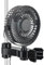 Ventilateur de culture avec clip, oscillant, USB, ventilateur de sol, ventilateur de moteur EC avec vitesses réglables en continu et câble de 1,8 m, ventilateur de recirculation pour tente de culture