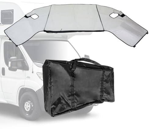 Frontscheibenabdeckung kompatibel mit FIAT Ducato 2006-2022 Wohnmobil