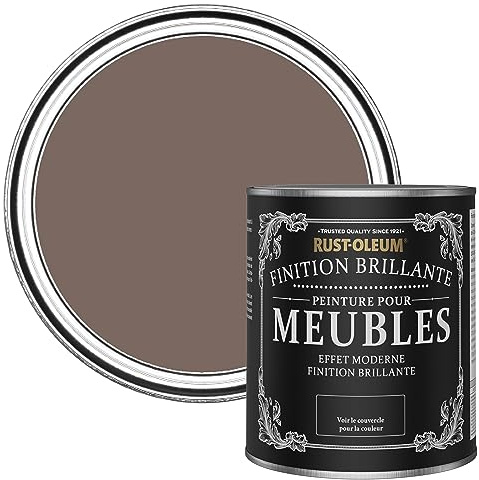 Rust-Oleum Brown Furniture & Skirting Board Paint in Gloss Finish - River's Edge 750ml