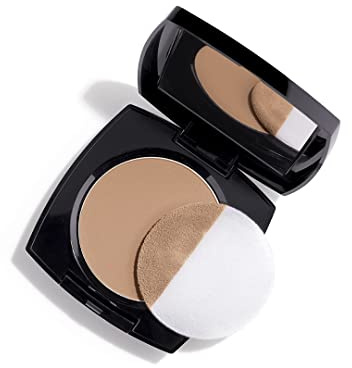 Avon Flawless Mattifying Pressed Compact Face Medium, Formulated with Pearlescent Pigments to Brighten Complexion, 8g