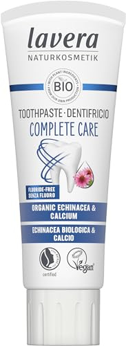Lavera Organic Echinacea and Fluoride Free Complete Care Toothpaste New 75ml