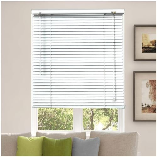 Horizontal Window Blinds, Aluminium Venetian Blinds for Windows Doors, Blackout Curtains, Day and Night Roller Shades, Venetian Blinds 40-150cm/16-59in Wide,WxH-80x100cm/31.5 * 39.4in