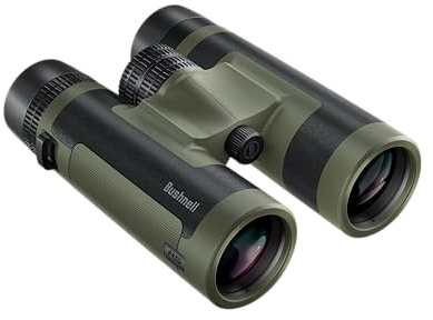 Bushnell Vault Lite Jumelles R5 10 x 42 avec Harnais de Poitrine Bino Phase 3, revêtements diélectriques, barrière EXO, étanchéité IPX7 – Jumelles pour l'observation de la Faune et l'observation des