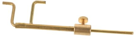 HYTROVE Brass Violin Caliper Brass Caliper Gauge Precision Measuring Tool for Luthier Installation and Repair Violin Sound Post Measurement Music Instruments