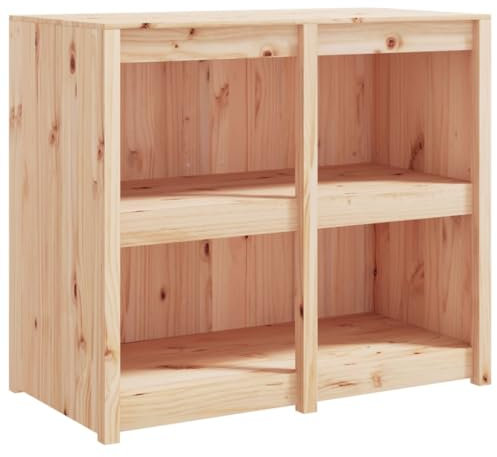 HEFZGDB Outdoor-Küchenschrank 106x55x92 cm Massivholz Kiefer Büroschrank Küchenunterschrank Küchenmöbel Einzelteile Küchenschränke für Speisesaal Badezimmer Wohnbereich Küche