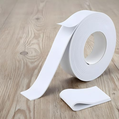 Leddy Living Nastro Biadesivo Schiuma PE 18mm x 3m Alto Spessore 2mm – Montaggio Forte Impermeabile Alta Adesione per Interni Esterni Quadri Oggetti Fissaggio Permanente