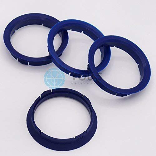 4 x ZENTRIERRINGE DISTANZRING für ALUFELGEN FZ06 63,3-58,1 mm CMS, DBV, Proline Wheels, Schmidt Revolution