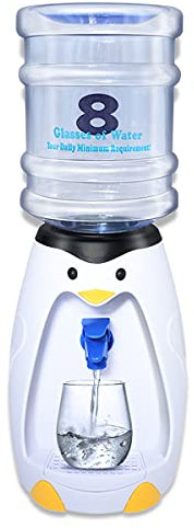 GOODFEER Mini distributore d'acqua con rubinetto, 8 tazze giornaliere per acqua, caraffe per riunioni domestiche e ufficio, 2,50 l