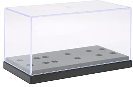 Phono Shell Case, Transparent Shell Plattenspieler Plattenspieler Stylus Halter, Headshell Cartridge Keeper Long Needle Rack Display Sample Box, für Long Needlex
