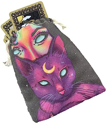 5 st tärningspåse - mjuk blandad färg sammet tarot rune tärningsväska | återanvändbar tarothållare förvaringsväska, sammetspåsar med dragsko för smycken, godis, festgåvor, små Abbto