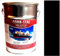 CORR-STAL Metallschutzlack, Rostschutzfarbe, Metallfarbe außen, Grundierung gegen Rost, Farbe für Metall, Rostschutzgrundierung Korrosionsschutz, Metallack, Aluminium-Zink. (5 Liter, Schwarz)