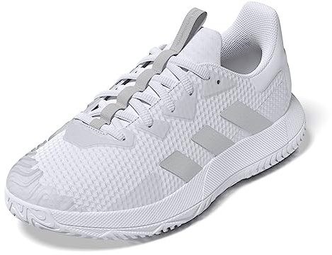 adidas Solematch Control W, Women's Shoes-Low (Non-Football), FTWR White Silver Met Grey One, 7 UK
