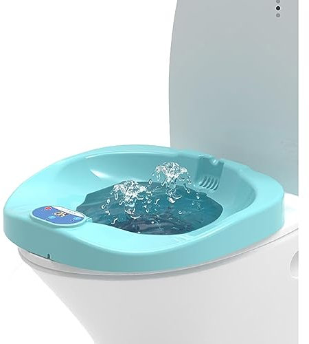 Samnuerly Sitz Bath Tub Over The Toilet, Sitz Bath For Toilet Seat Portable Bidet Toilet Seat Portable Bidet Sitz Bath For Hemorrhoids For Toilet Seat Pregnant Postpartum Care Basin Sitz Bath Tub
