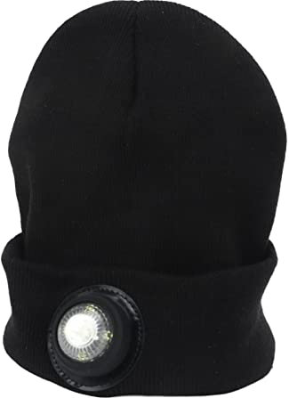 5V 1a Strickmütze Im Freien, Warme Wollmütze, USB-Ladescheinwerfer, Wintermütze Mit LED-Licht Für Autoreparaturen, Laufen, Gehen, Angeln