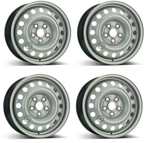 4x Alcar Stahlfelgen 4-9845 6.0Jx16 ET53 5x112 kompatibel mit Volkswagen Sharan T4