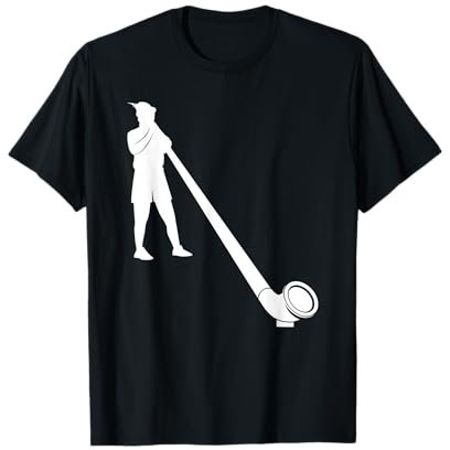 Alphorn Bergmusik Schweizer Alpen Volksinstrument Musiker T-Shirt