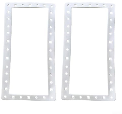 Lot de 2 joints d'étanchéité haut de gamme pour skimmer Hayward SPX1091GW et SP1091Lx pour piscines hors sol