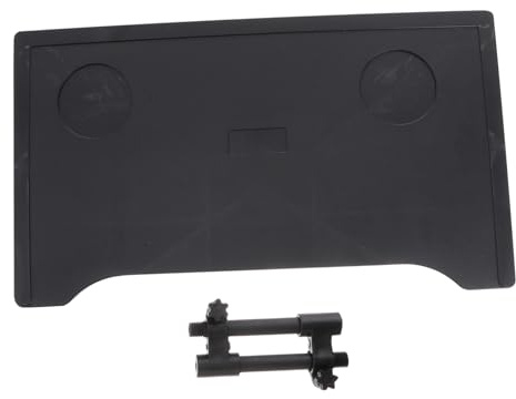 SAFIGLE Table Plateau pour Fauteuil Roulant Accessoire avec Bureau Intégré Plateau Epais Plastique Chute Adapté pour Personnes Âgées