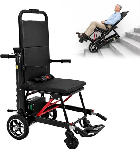 Saliscale Eléctrico Plegable 33kg, Batería 24V 13Ah, Carga 165kg, Para Interior Y Exterior, Para Ancianos Y Discapacitados