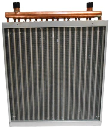 8x8 Water to Air Heat Exchanger Hot Water Coil Outdoor Wood Furnace