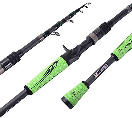 ChengBeautiful Angel Vibrierende Teleskopstange Carbon Angelrute MH Straight Handle Gun Handle ist aus hochwertigem PU-Material gefertigt und das gleiche wie der Golf Grip Teleskop Angelrute