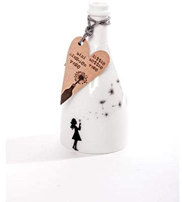 Good old Friends Mini Flaschenvase Pusteblume