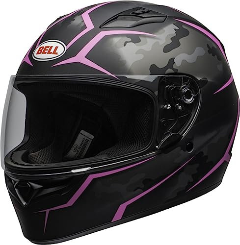 Bell Qualifier Stealth Camo Helm (Black/Pink,XL (61/62))