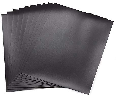 Demiawaking 10 Stück Magnetplatten Magnetmatten für Stanzschablonen DIY Schablonen Foto Bild Schneiden Stanzen Die zur Aufbewahrung von Prägeschablonen Basteln (17.5x12.5cm)