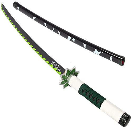 Kimimara Demon Slayer Sword - Bamboo Cosplay Blade Kamado Tanjirou Halloween Cosplay Party Anime Christmas Stocking Filler Gift Shinazugawa Sanemi - Child Size