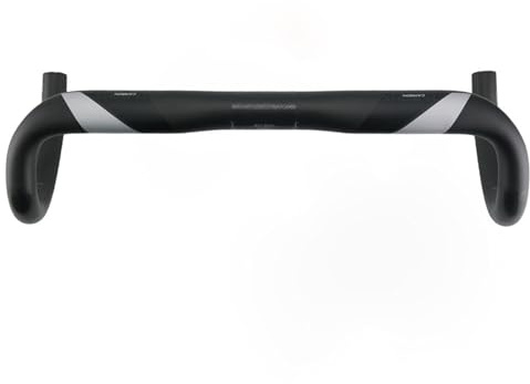 Aero styre, Alfa Pasca carbon, racercykel, styre, svart, UD matt 31,8 x 400 mm, cykelstyre