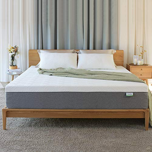 Novilla Colchones Viscoelástico 160x190, Espuma de Gel con Memoria, Colchón de Espuma, Fibra de Bambú Transpirable, Firmeza Media, Reversible, Altura 22 cm, Bliss