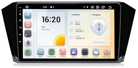 Kompatibel mit: Volkswagen Passat B8 3G Arteon 10 Touch Android Autoradio GPS Navi CarPlay