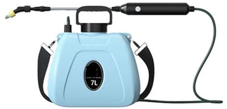 Pulverizador eléctrico, pulverizador de jardín, Aspersor de hombro recargable de 7L, pulverizador eléctrico de mano, botella de riego atomizador, pulverizador de agua, pulverizador de plantas de jardí