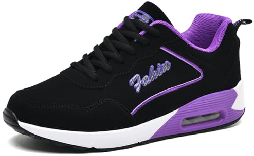 HENRVIEG Baskets Femme Chaussures de Course Air Respirant Léger Confortable Sport Outdoor Fitness Gym Athlétique Sneaker