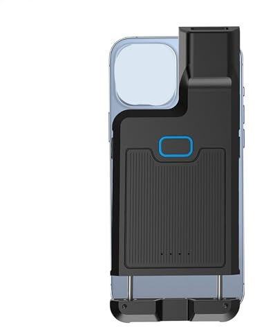 Irfora 1D 2D Barcode -Scanner Tragbarer Back Clamp/Holder Bar Code Reader BT+2.4G Wireless und Verkabelte Verbindung mit Offline -Speicherunterstützung für PC Computers Supermarket Library Express