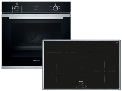 Siemens EQ214ID01Z Set Backofen HR214ABS0 + Induktionskochfeld EH845BFB5E