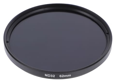 Hemobllo 62mm Verstellbarer Kamerafilter Neutraldichtefilter aus Optischem Glas für Langzeitbelichtung Landschaftsfotografie