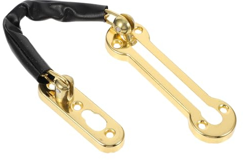 MAGICLULU Catenaccio per Porta in Acciaio Inossidabile Resistente, Catena Antifurto per Porte Domestiche Fibbia di Sicurezza, Chiusura Aggiuntiva per Protezione Famiglia e Controllo Accesso