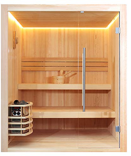 AWT AQART WATER TECHNOLOGY KOS Sauna 1802 Pinienholz/180x180/ohne Ofen