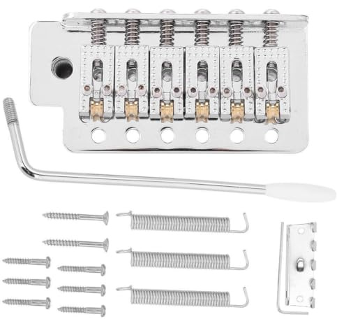 cuerdas guitarra, conjunto 6 cuerdas rodillo bloqueo único puente vibrato reemplazo for guitarristas profesionales principiantes estudio concierto práctica diaria