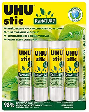 UHU stic Klebestift ReNATURE 4x21g