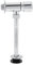 WC Urinal Spülventil Bidet T Adapter mit Absperrventil Chrom Manuelle Verzögerung Automatische Abschaltung für Badezimmer, DN15/20 mm, 10 x 5 cm