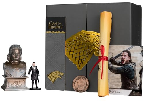 McFarlane Toys - Caja de coleccionista de Juego de Tronos Jon Snow