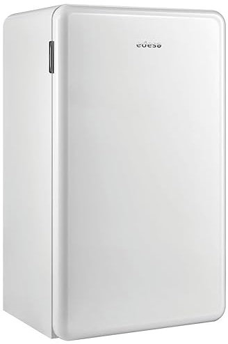 EDESA Cata Frigorífico EFS-0911 WH/A Table Top Estático Altura 0,84 m, Frío Homogéneo Regulación Temperatura Tirador Integrado, Capacidad 93 L, Apto Camper, Color Blanco